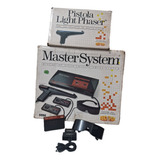 Master System 1 Console Na Caixa Com Óculos 3d E Pistola