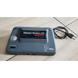 Master System 3 Só O Console Power Direto Carcaça Colada Controle 1 Nao Ta 100 