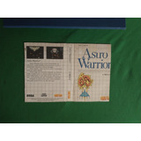 Master System Astro Warriors Caixa Recortada Original