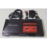 Master System Com 2 Jogos Na Memória Controle 6 Botoes 
