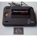 Master System Iii Compact Com Defeito No Slot De Cartuchos