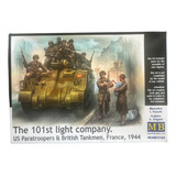 Masterbox Kit Militaria 1 35 101 Light Company Paratroopers