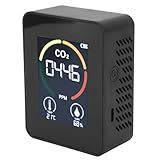 Masyrt Monitor De Qualidade Do Ar Medidor De Qualidade Do Ar Interno Visor Colorido Portátil Versátil Detector De Temperatura E Umidade De CO2 Testador Para Casa Shopping Escritório Hotel