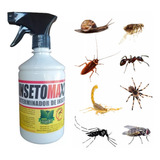 Mata Insetos Percevejos Lacraias 100 Natural 500 Ml