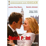Match Point Drama Dvd Novo Original Lacrado Dublado A.woody
