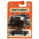 Matchbox 2022 Ford F 150 Lightning Black 1 64 Scale Diecast Model