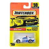 Matchbox Camaro Z28 Police