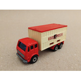 Matchbox Caminhão Mercedes Container Truck Antigo Usado