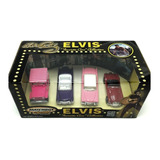 Matchbox Collectibles Box Set Elvis Presley C/ 4 Minis Novo