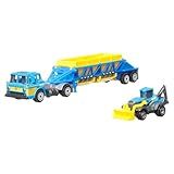 Matchbox Convoys Ford C900 Cabover E Gravel Trailer - Mattel