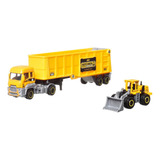 Matchbox Convoys Ford Cargo E Mbx Dump Trailer - Mattel