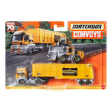 Matchbox Convoys Ford Cargo + Pa Carregadeira Mattel