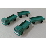 Matchbox Lesney Mercedes Benz Truck Trailer