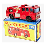 Matchbox Lesney Merryweather Fire Engine N 35 England