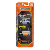 Matchbox Pack Com 5 Carrinhos City Adventure Ii