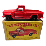 Matchbox Pickup Jeep Pickup Truck N71 Lesney England