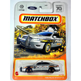 Matchbox Special Edition Ford Police Interceptor