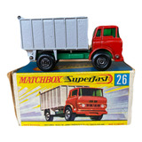 Matchbox Superfast 26 Gmc Tipper Truck Made In England