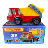Matchbox Superfast 37 Skip Truck Made In England