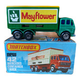 Matchbox Superfast 42 Mercedes Container Truck Verde