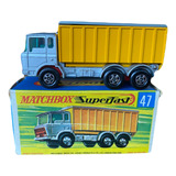Matchbox Superfast 47 Daf Tipper Container Truck
