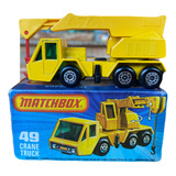 Matchbox Superfast 49 Crane Truck Made In England