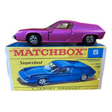 Matchbox Superfast 5 Lotus Europa Pink Made In England