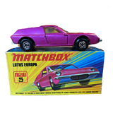 Matchbox Superfast 5 Lotus Europa Variação Made In England