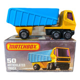 Matchbox Superfast 50 Articulated Truck Made In England