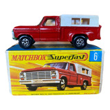 Matchbox Superfast 6 Ford Pick Up Made In England