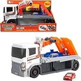 Matchbox Tow Repair Caminhão De Reboque E Reparo Com 1 Audi TT RS Coupe Em Escala 1 64 Guindaste E Máquina De Diagnóstico