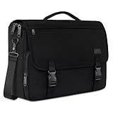 MATEIN Bolsa Mensageiro Para Homens- Pastas Femininas- Preto-39-6 Cm- 15-6inch