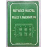 Matemática Financeira E Análise De Investimentos De Luiz 