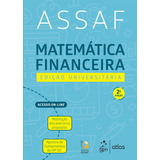 Matemática Financeira   Edição Universitária  De Alexandre Assaf Neto  Editora Atlas Juridico   Grupo Gen  Capa Mole Em Português