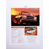 Matéria De Revista Chevrolet Silverado Ficha Técnica Folder