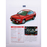 Matéria De Revista Subaru Impreza 2 0 Turbo Ficha Técnica