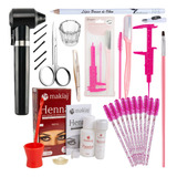 Material Completo Design De Sobrancelhas Henna Iniciante