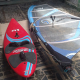 Material De Wind Surf Vela 4 5 Metros Prancha 80 Litros