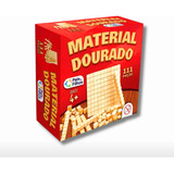 Material Dourado 111 Peças Madeira Pais E Filhos
