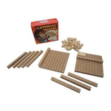Material Dourado Individual Madeira 62 Peças Educativo
