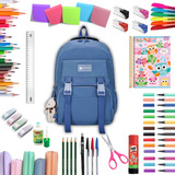Material Escolar Ensino Médio Fudamental Juvenil Kit Premium