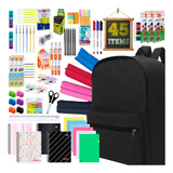 Material Escolar Kit Completo 45 Un Fundamental Medio Facul