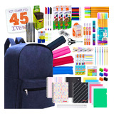 Material Escolar Kit Completo Ensino Fundamental Médio Facul