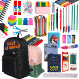 Material Escolar Kit Completo Ensino Fundamental Médio Facul