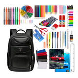 Material Escolar Kit Completo Ensino Médio Faculdade Couro