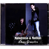 Matogrosso E Mathias Duas Gerações Cd Original Lacrado
