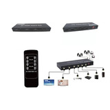Matrix Hdmi 4x2 Switch Splitter 1080p 4k 3d Com Controle