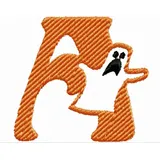 Matriz Bordado Alfabeto Halloween