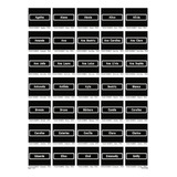 Matriz Bordados Computadorizados Zca001a8 Etiquetas Nomes