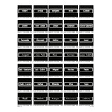 Matriz Bordados Computadorizados Zca001a9 Etiquetas Nomes